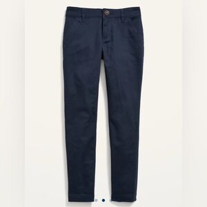 Old Navy Girls Skinny School Uniform Pants, Navy, Size 14
